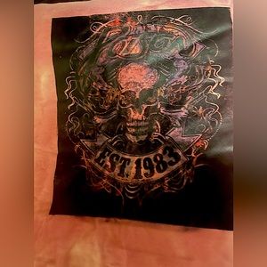 Poison tiedyed tshirt size xl